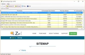 extract zip file