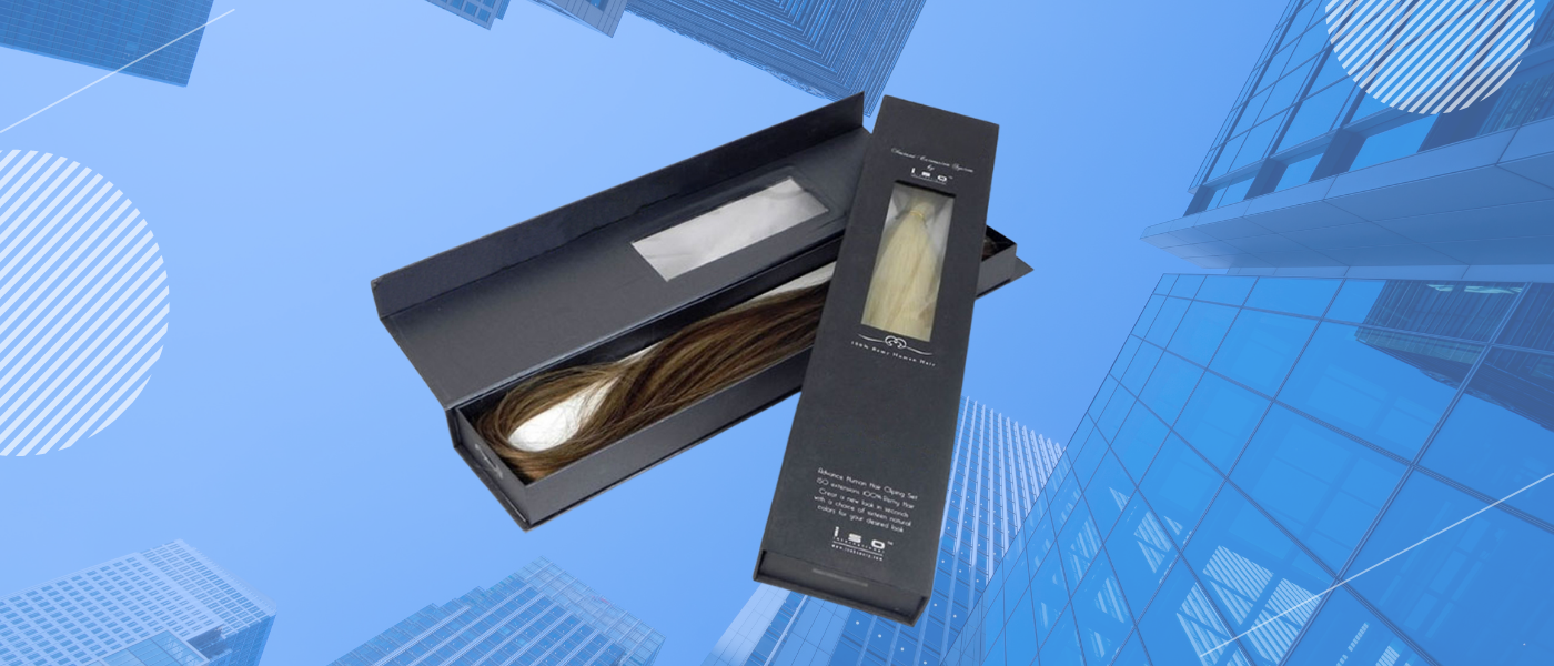 Hair Extensions and Hair Color Packaging Boxes