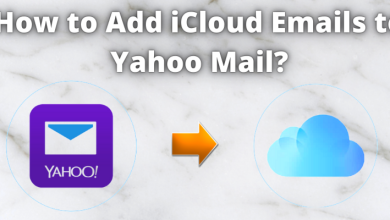 add icloud emails to yahoo mail