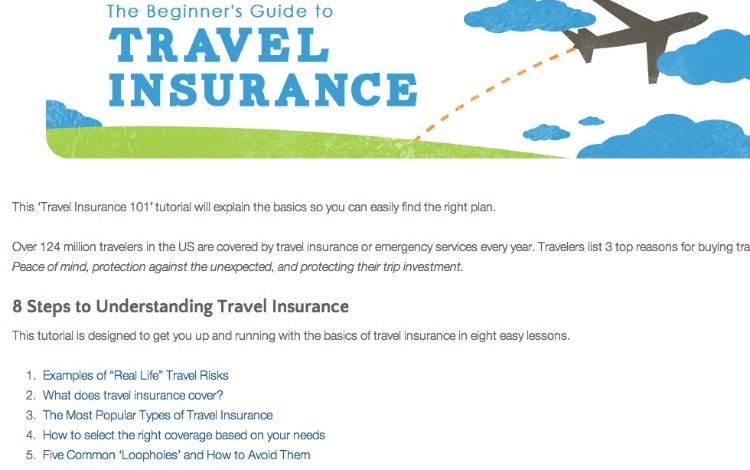 travel insurance