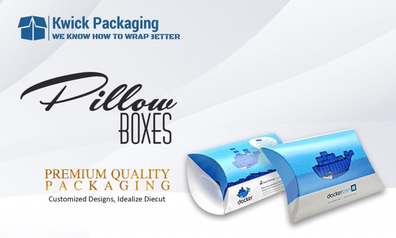 Custom Pillow Boxes - Kwick Packaging