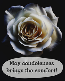 Condolences cards