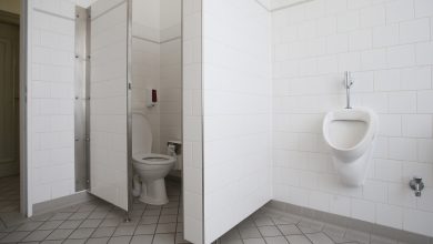 automatic self cleaning public toilet