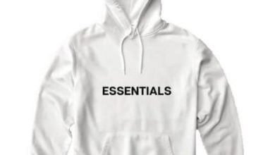 Essentials Hoodie white