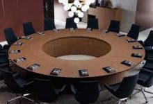 Round Conference Table