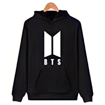black bts hoodie for woman