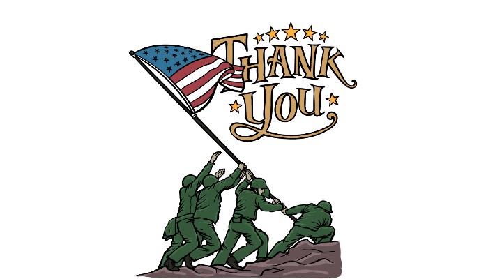 How to draw Veterans Day