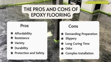 advantage and disadvantage of epoxy flooring
